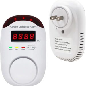 WESHLGD Plug-in Type Carbon Monoxide Alarm