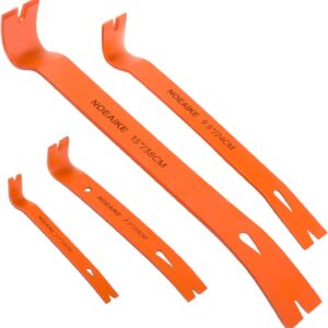 NOEAIKE 4-Pack Flat Pry Bar Set 5.5"/7.5"/9.5"/15"