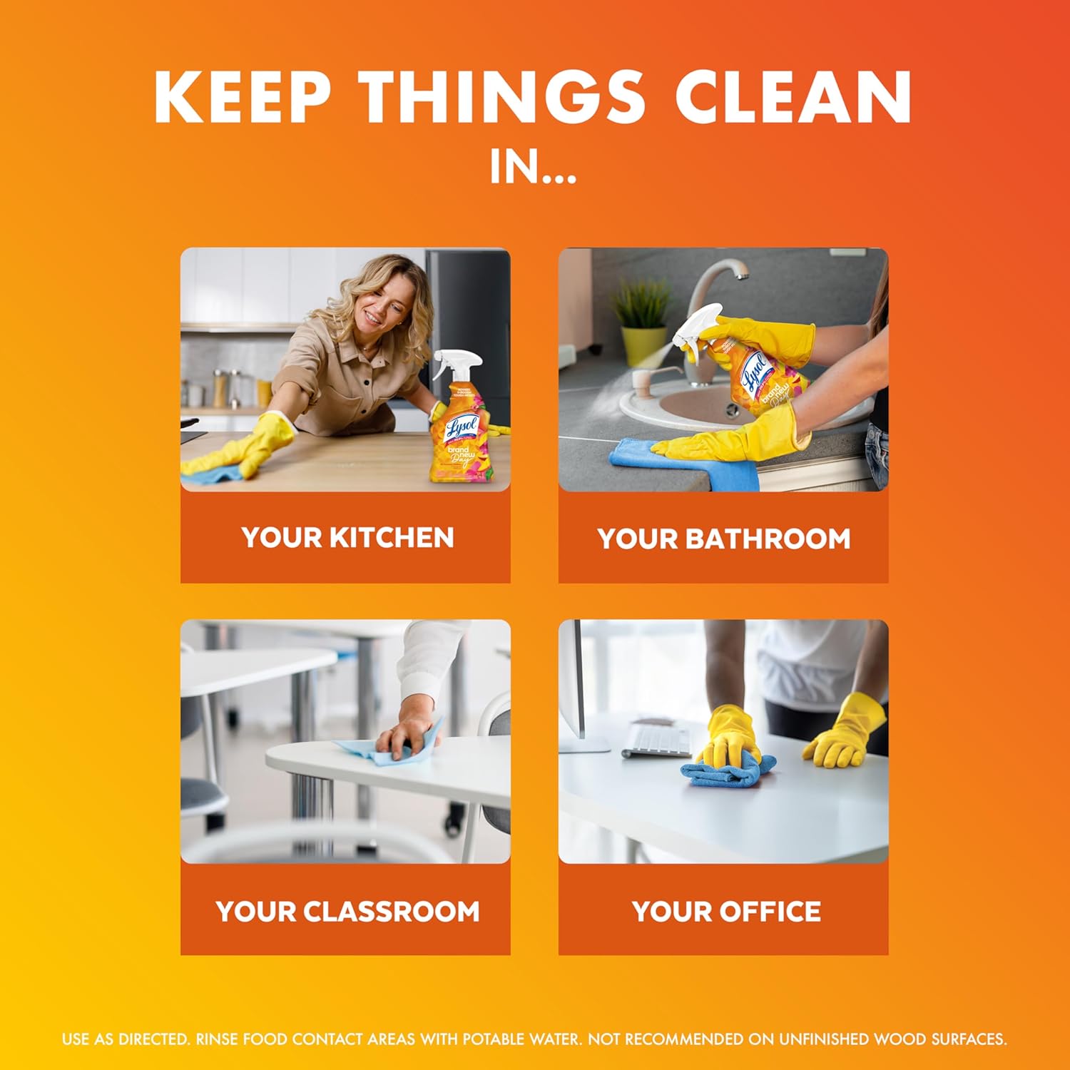 Lysol All Purpose Cleaner Spray - Image 2