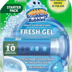 Scrubbing Bubbles Fresh Gel Toilet Bowl Cleaning Stamps