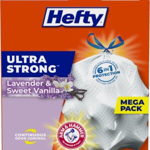 Hefty Ultra Strong Tall Kitchen Trash Bags,